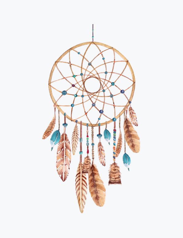 Dreamcatcher-with-feather Dreamcatcher-with-feather